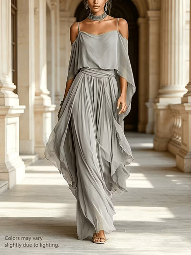 Robe élégante style fée - , à