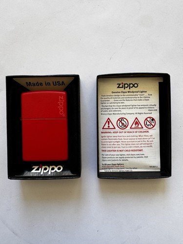 Zippo red - zippo,