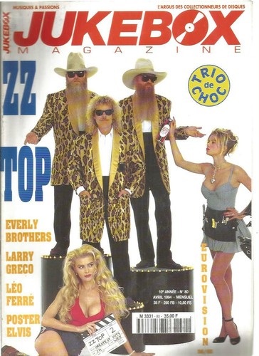 Jukebox magazine zz top - n°80,