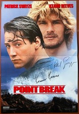 Affiche américaine POINT BREAK EXTREME LIMITE Patrick Swayze KEANU REEVES Surf
