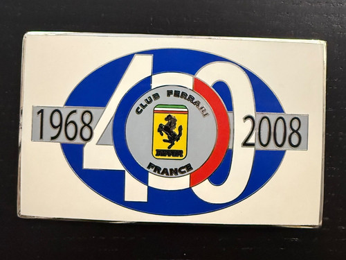 Badge club ferrari - ferrari, 40e
