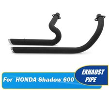 Full Short Staggered Tuyau d'échappement pr Honda Steed 600 Shadow VT600 VLX 600