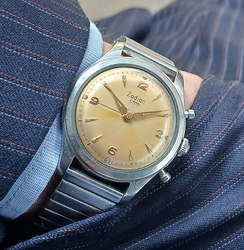 Zodiac vintage watch swiss - vintage,