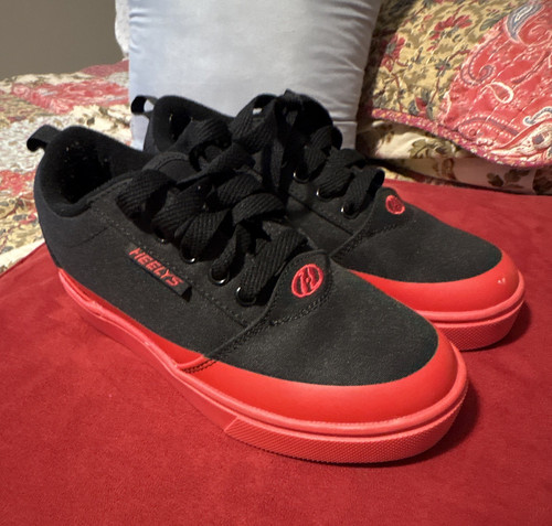 Heelys black red low - low, top
