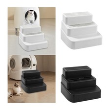 Rampe d'escalier à litière pour chat à 3 niveaux, accessoires