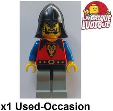 Lego Figurine Minifig chevalier Castle soldat dragon Knights 1 cas013 USED