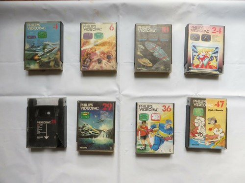 Videopac philips lot jeux - videopac, 8