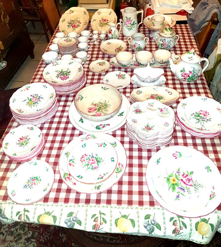 Service table ancien - service, de