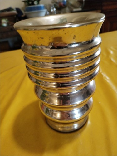 Vase verre mercurisé - vase,