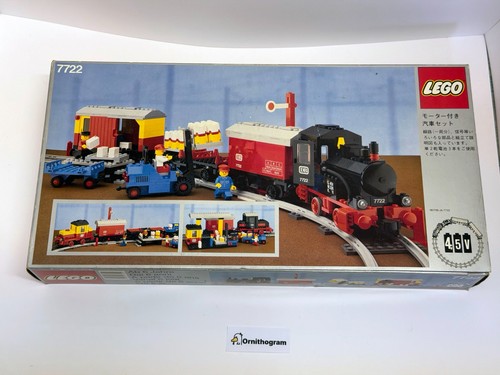 Lego 7722 train vapeur - lego, cargo