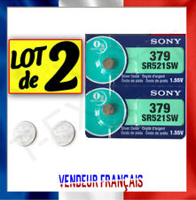 2X Piles Montre SONY 379 1.55V