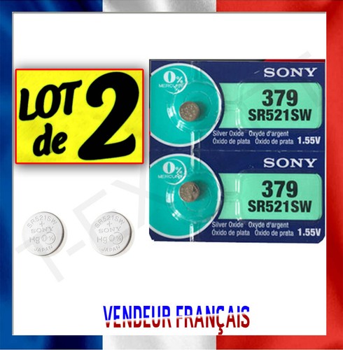 Piles montre sony 379 55v - 379, 1.55v