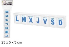 Pilulier Semainier Transparent