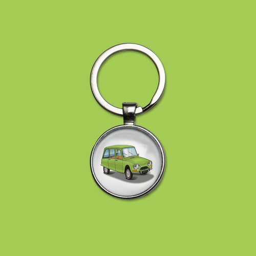 Porte clés citroën ami - porte-clés,