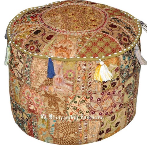 Tabouret ottoman vintage