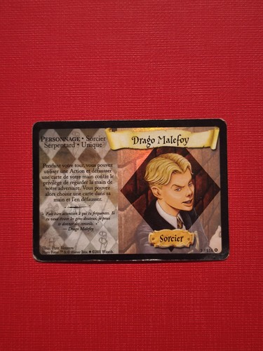 Carte card game drago malefoy - card,