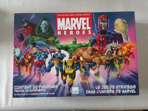Jeu société marvel heros - jeu,