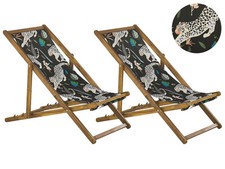 Lot de 2 Chiliennes Pliantes