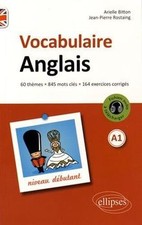 Vocabulaire Anglais Niveau Débutant A1 60 Thèmes 845 Mots ... | Livre | état bon