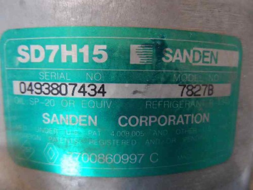Sd7h157827b compresseur clim - sd7h157827b,