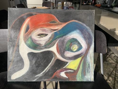 Tableau abstrait expo art - tableau,