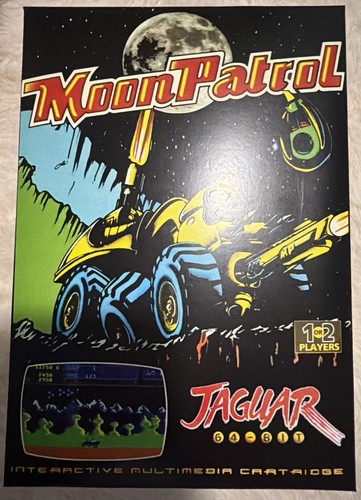 Atari jaguar moon - moon, patrol