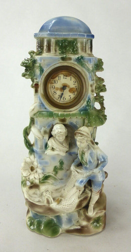 Ancienne horloge cheminée - horloge,