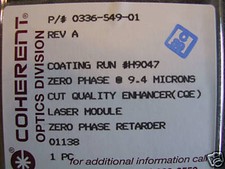 CO2 Laser Mirror Zero Phase