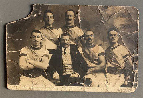 Carte photo 1905 homme - photo,