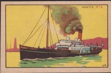 CHROMO ANCIEN RECOMPENSE SCOLAIRE 1939 / BATEAU A ROUE - N°2 - VEDETTE