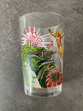 verre moutarde SPECTREMAN Antenne 2 Récré A2 Vintage 1981  80s  A25