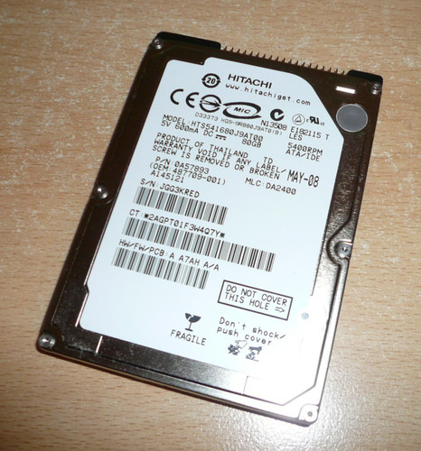 Disque dur hitachi - 2,5",