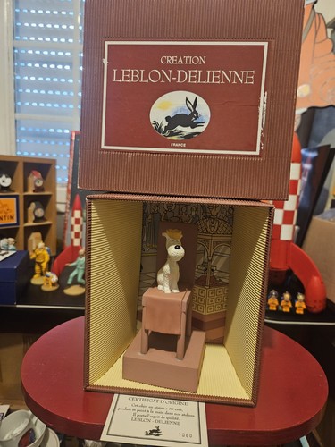 Figurine tintin kuifje leblon - tintin,
