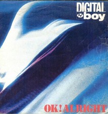 Digital Boy, OK! Alright - fly 048 - 12'' Italy 1991 VG+|VG
