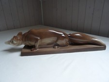 Renard art déco, céramique