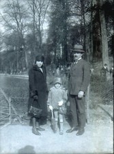 PLAQUE PHOTO VERRE 12 x 9 CM 