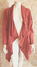Veste bordeaux neuve en coton