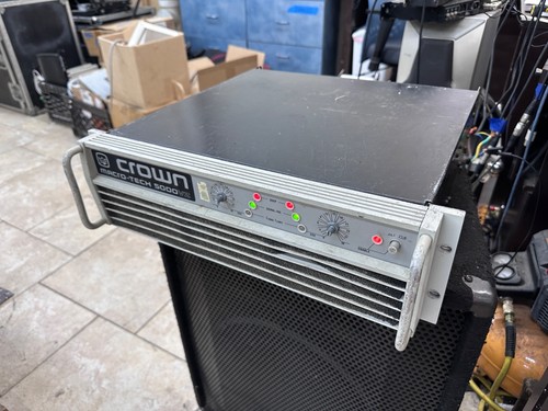 Crown macro tech 5000vz - crown, macro-tech