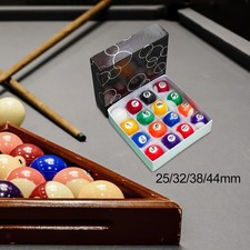 16 pièces Mini billard boules