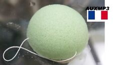 Eponge KONJAC ARGILE VERTE pour PEAUX NORMALES ET MIXTES  envoi suivi