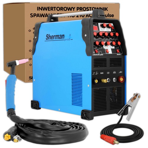 Sherman tig 210 200a - tig, ac/dc