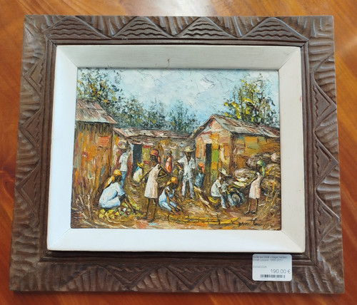 Tableau huile sur - tableau, toile