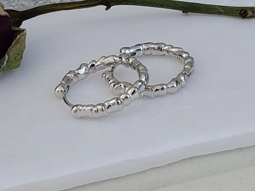 Anneaux argent sterling - anneaux, en