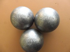 Triplette Boules de Pétanque