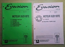 (348A) Manuel CITROEN Évasion - Moteur XUD11BTE Distrib. Culasse Alimentation...