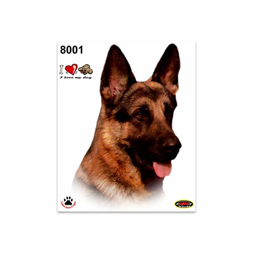 Autocollants berger allemand - autocollants,