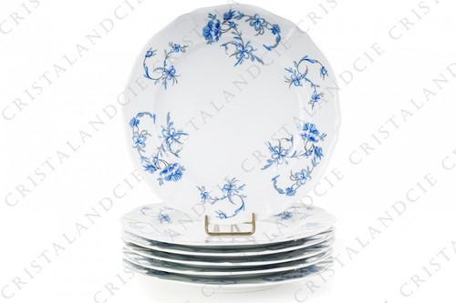 Six assiettes salade par - assiettes,