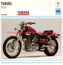 YAMAHA XV 535 Virago XV535 1991 : Fiche Moto #000137
