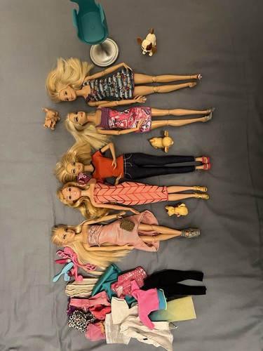 Lot barbies chiens et - lot,