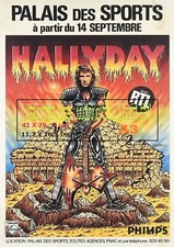 Johnny Palais des sports 82 Le